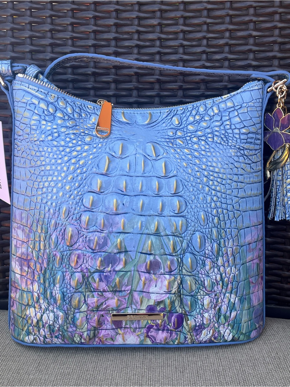 NWT Brahmin Katie  in MULTI MORNING DEW Melbourne Crossbody